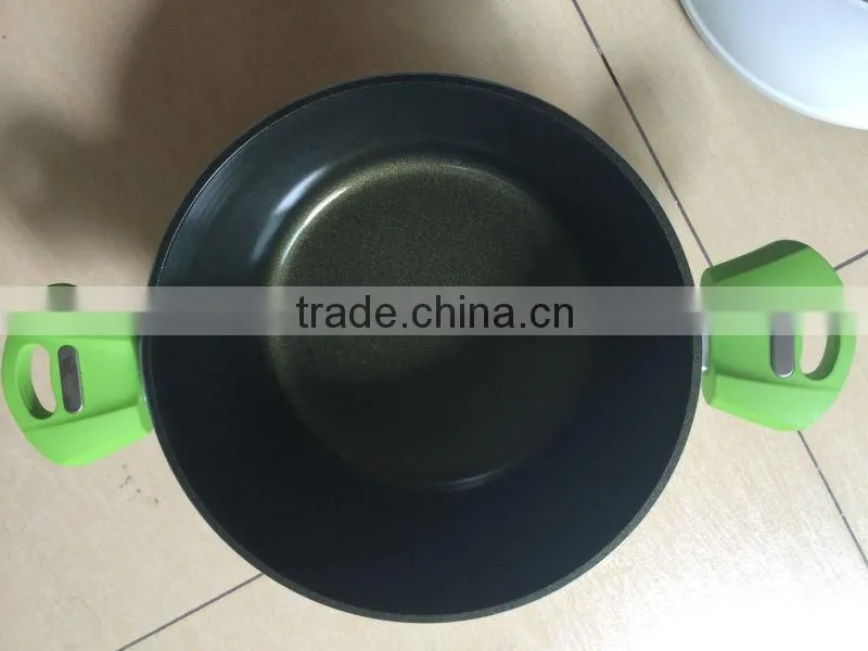 New design 5Pcs with non-stick coating round frying pan