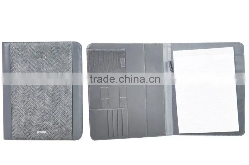 Hotsale portfolio,promotion portfolio,portfolio with calculator stationery office