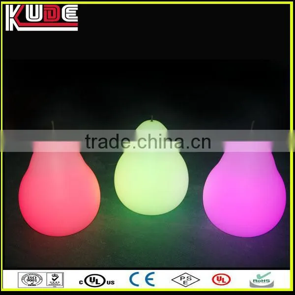 led pear shaped lamp/rechargeable wireless LED table lamp