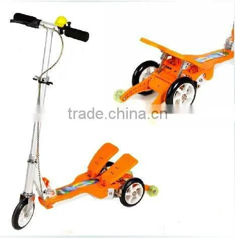 Dual Pedal Scooter, Twin Tail Scooter
