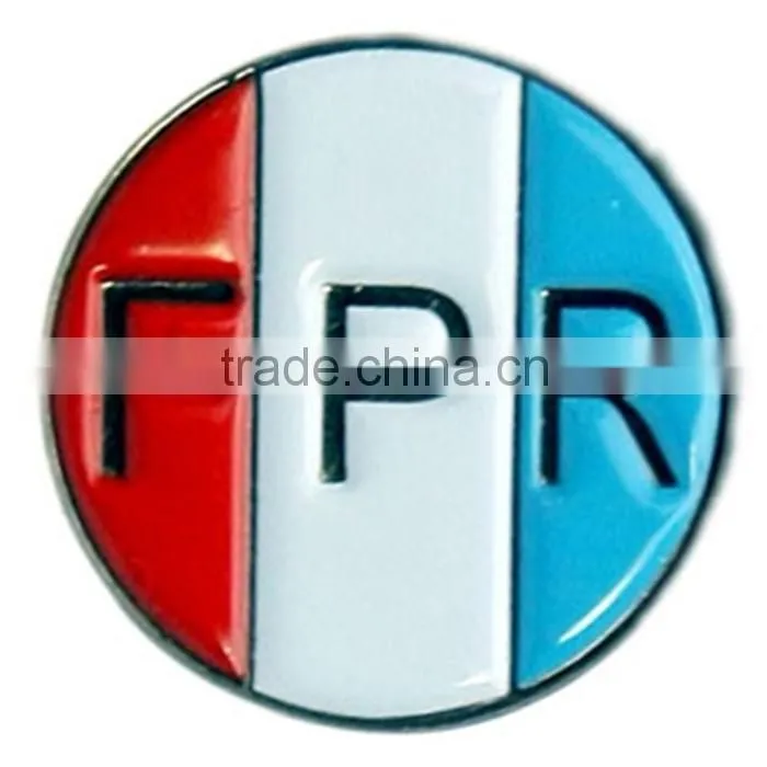 Free design metal button badge, made in China