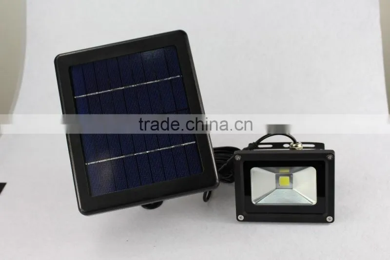 low price high quality energy saving portable solar led flood light for camping or garden