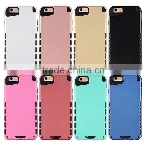 C&T Rose Gold Heavy Duty Rugged Hard Back Case Cover for Apple iPhone SE
