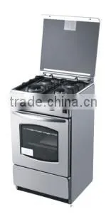 2014 Full Stainless Steel 4 Burner Full Gas Free Standing Oven Zhongshan Factory OEM Service(Model no:KZ510SG))