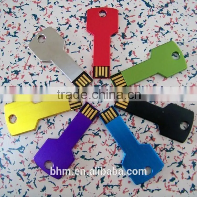 Best selling and portable mini key shape usb flash drives full capacity