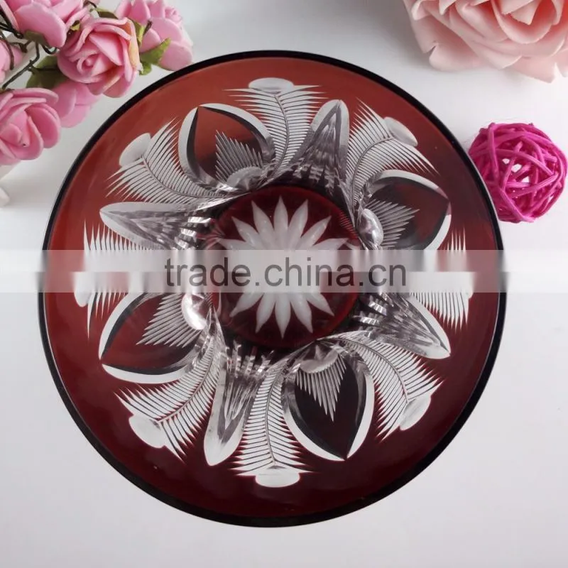 400ml beautiful crystal cup glass cup for wedding party and home