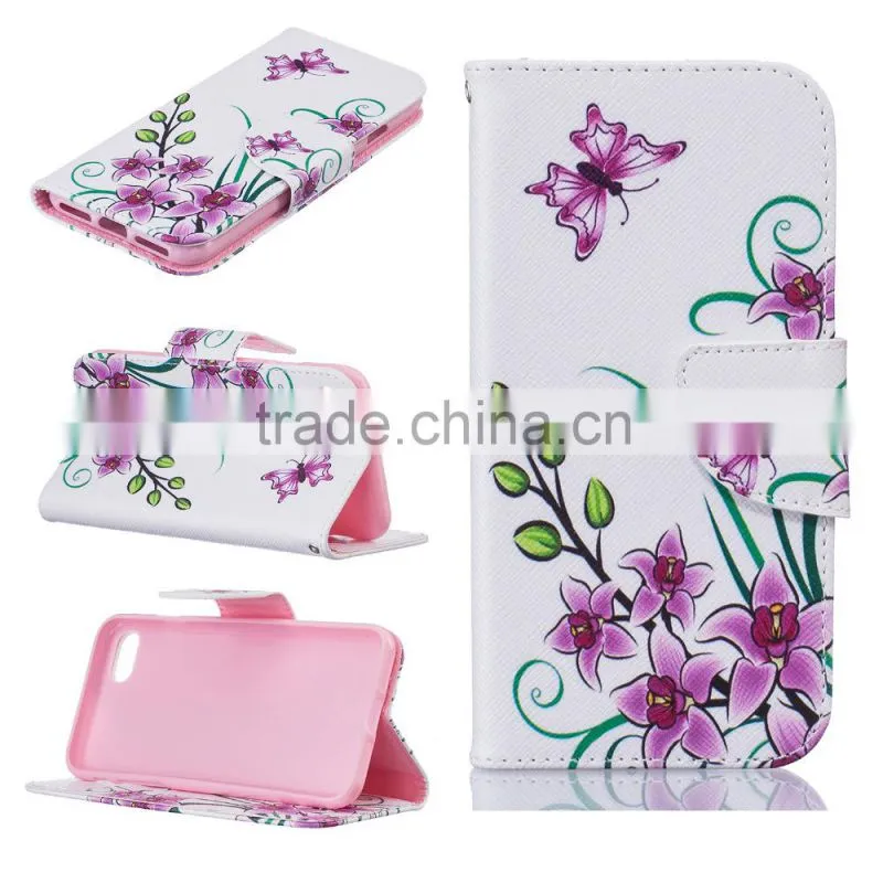 Flip Wallet Card Holder Leather Mobile Phone Case For Iphone 7,Flip Pu Leather Case For Iphone 7