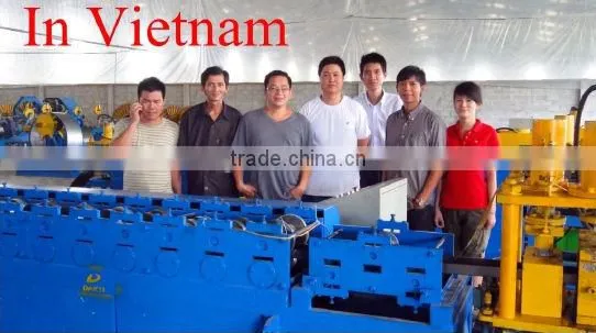 3kw 312 ridge cap roll forming machine