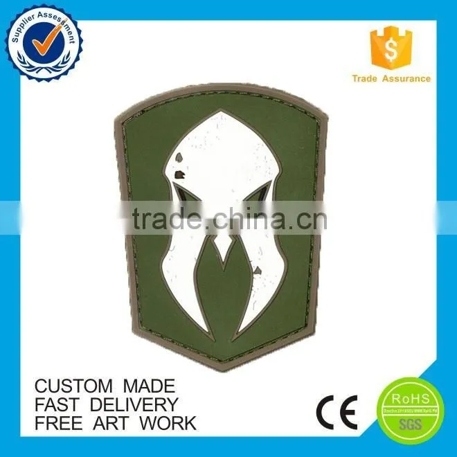 Belgium style eco-friendly cheap custom flag patch pvc