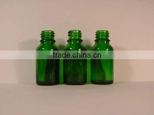 15ml amber glass pharm bottle with rod cap