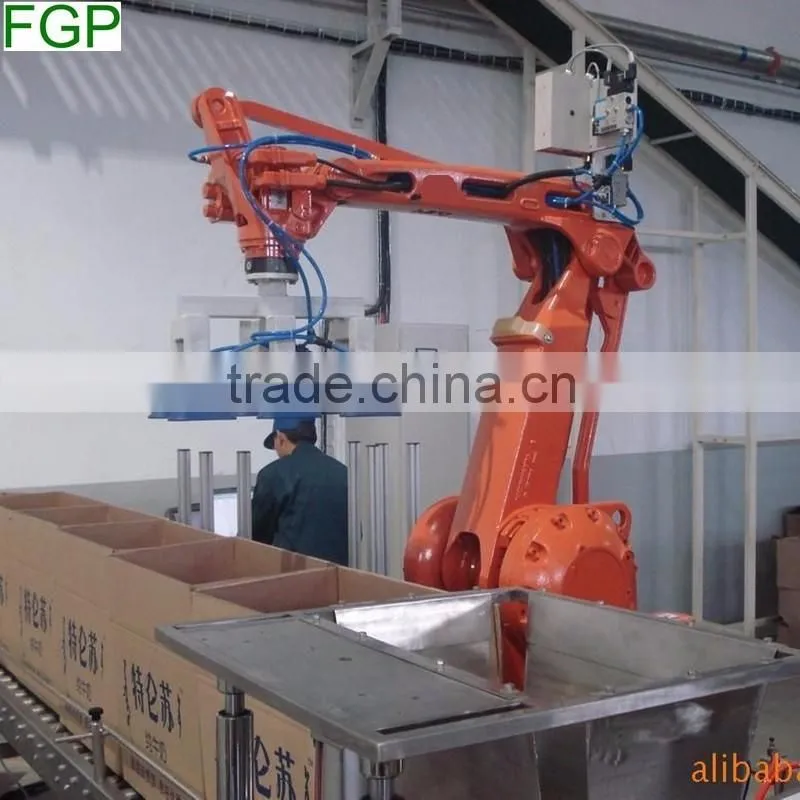 The latest model robot palletizer