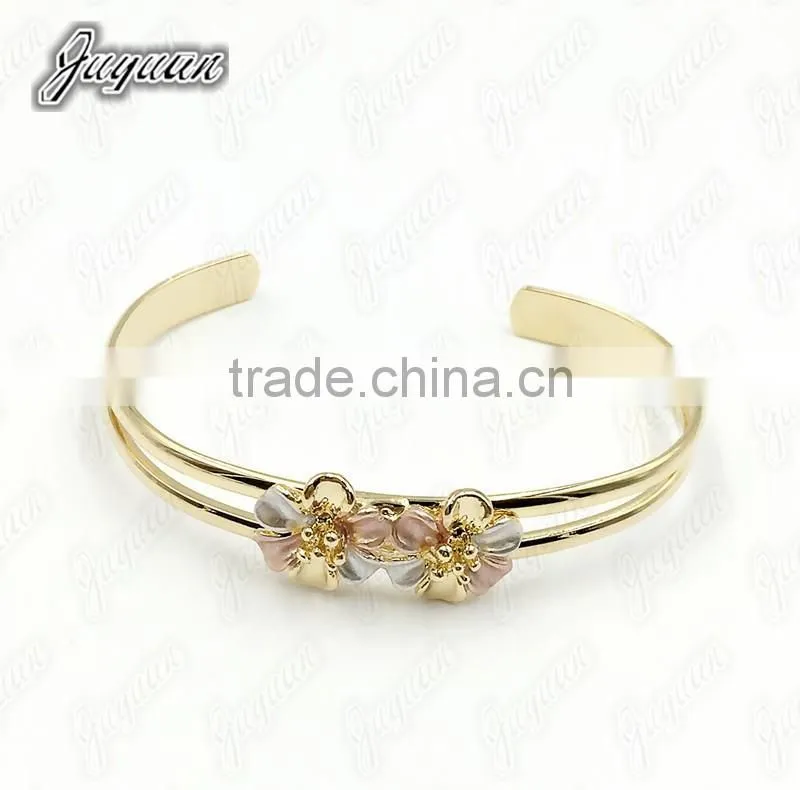 Juyuan Fashion 18K Gold Three Color Baby Set