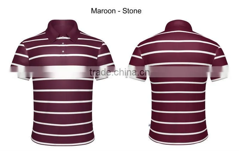 customed sublimation polo shirt