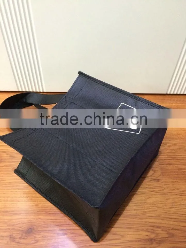 Customized high quality non woven bottle bag
