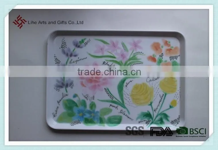 Wholesale custom print melamine plate