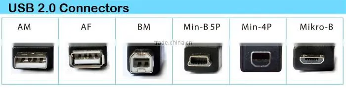 LC Transparent micro usb cable, Best Price usb data cable, High Speed And Quality USB 2.0 Cable AM/AM