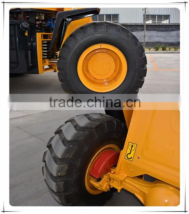 Multi-function Mini Radlader 1800kg Wheel Loader With Hydraulic System