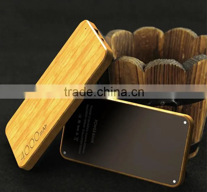 China wholesale smart standard 4000mah power bank for samsung galaxy s6