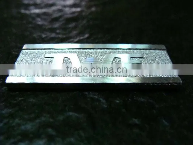 High quality custom self adhesive metal nameplates