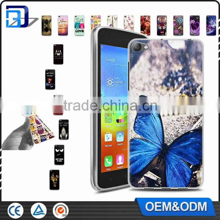 Wholesale Mobile Phone Soft Custom Design UV Printed TPU Back Cover Case For Lenovo S60 Cell Phone Case Low Price