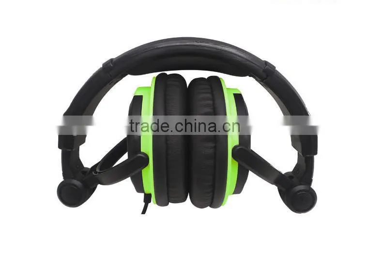 Promotional good price heapdhone 2015 wired Foldable headphone
