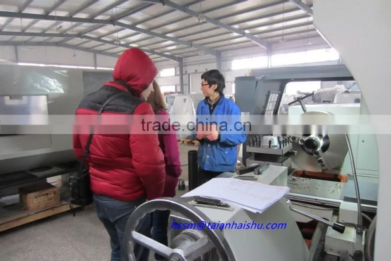 stainless steel tube polishing machine CKG130A CNC Oil Country Pipe threading lathe