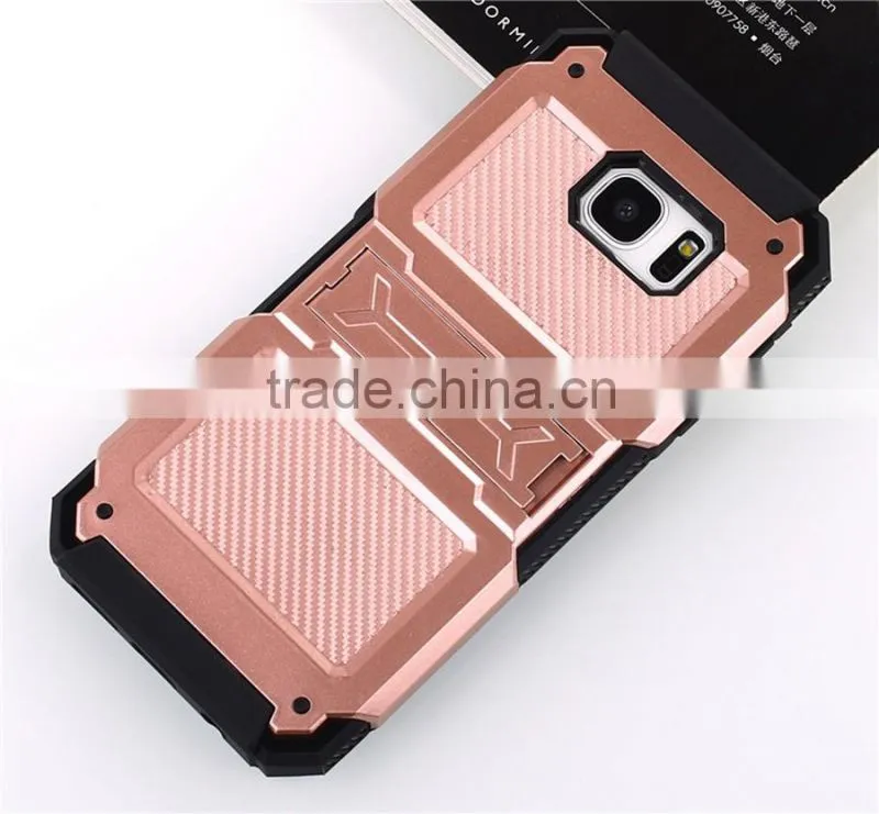 Newest 2 in 1 Hybird TPU+PC Hard Back Cover Case for iPhone 6 6s 6s Plus Samsung S7 S7 Edge Note 7 Armor Shockproof Cases