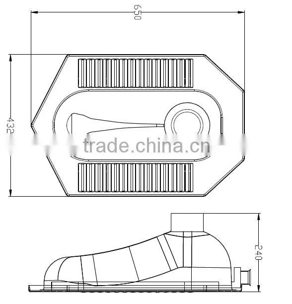 High Quality Stainless Steel WC Squatting Pan For Train GR-006