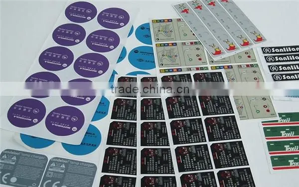 Custom Sticker Usage and Adhesive Sticker Type electronic products sticker gps label