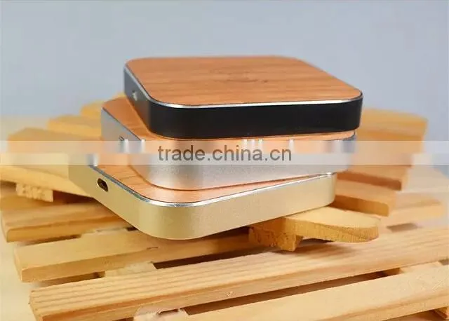 100% eco-friendly and high quality wooden wireless charger wood qi wireless charger pad