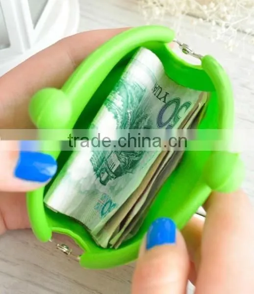 wholesale coin purse silicone purse