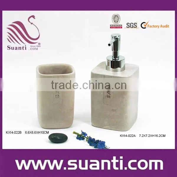 wholesale cheap custom hotel bathroom accessory set China