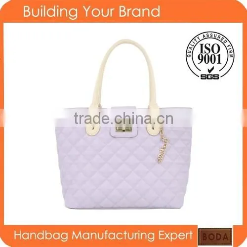 2016 women quilted fabric tote bags