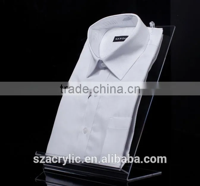 Acrylic Shirt Display clothes display stand
