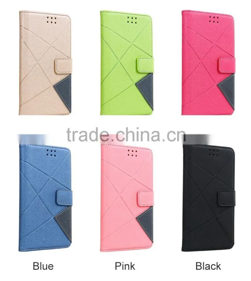 LZB New arrival colorful universal flip leather phone cases cover