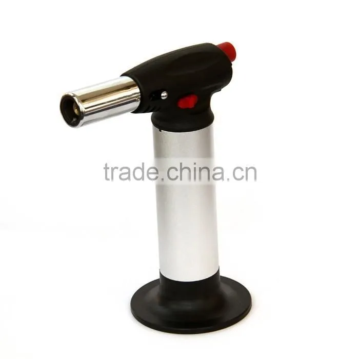 Portable Refilled Butane Micro Chef Torch lighter WITH SAFE LOCK EK-022