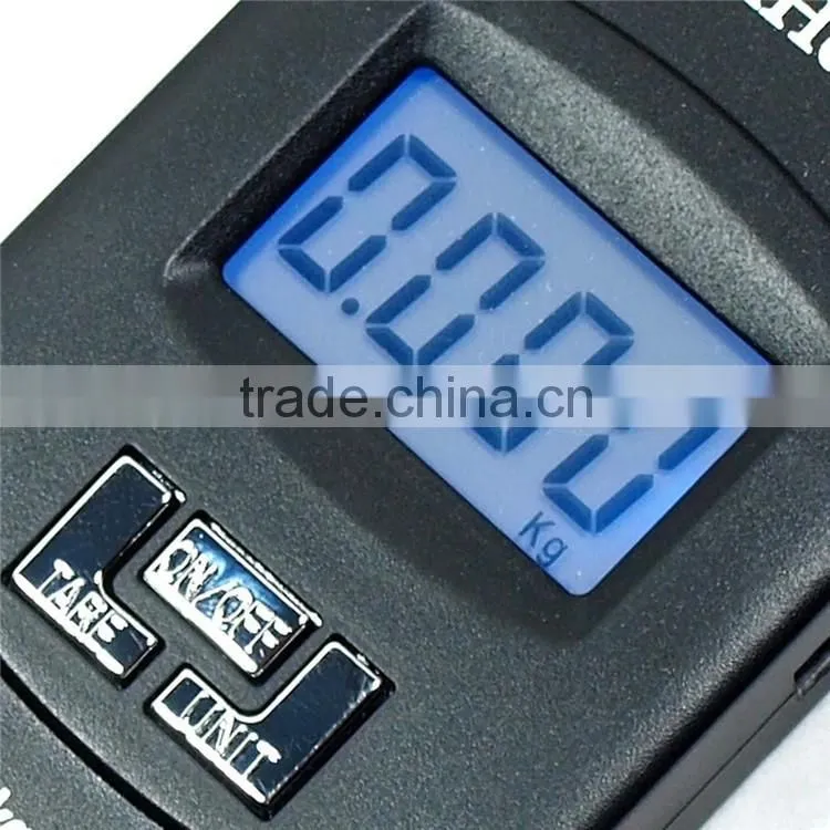 High precision mini digital hanging luggage scale weighing hand scale 10kg/50kg