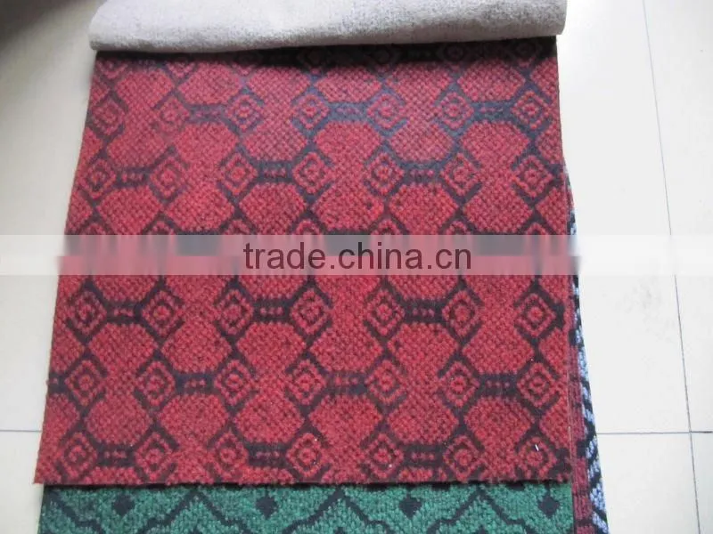 Best price 100% polyester Needle Punched Nonwoven Exhibition Carpet Jacquard carpet