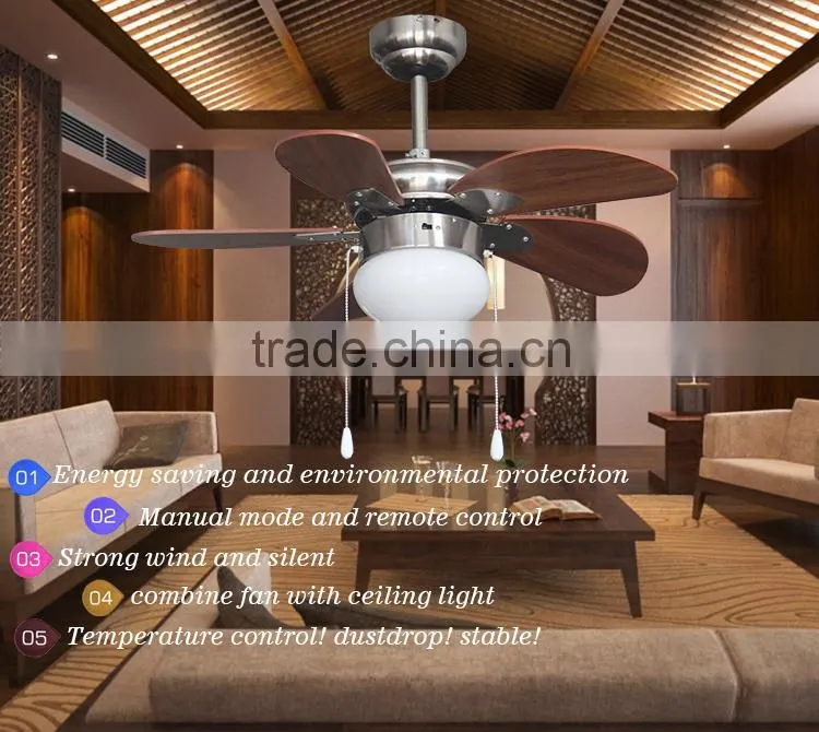 Good Quality Remote Control Fancy Ceiling Fan Light