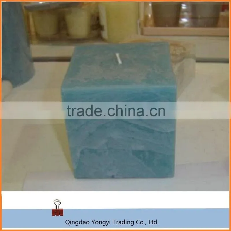home decoration, scented square pillar candle
