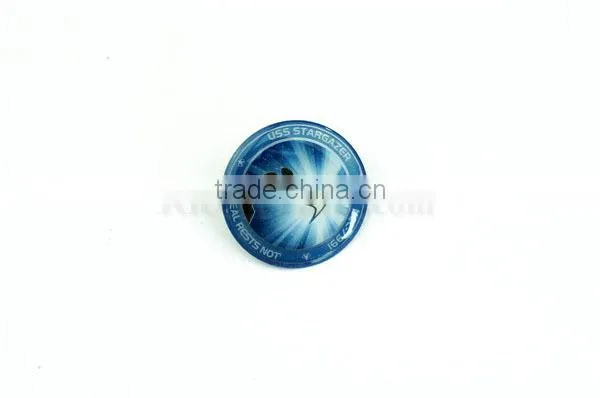Cheap manufacturer high quality button , fashion dress button badge