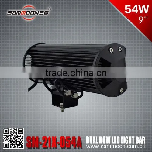9 Inch 54W Dual Row LED Light BarSM-21X-054AHigh power LED Light Bar