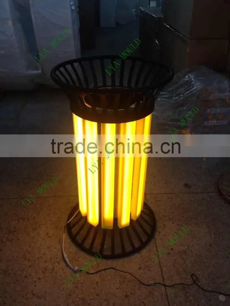 New Decoration Srteet LED Street Waste Bins Price