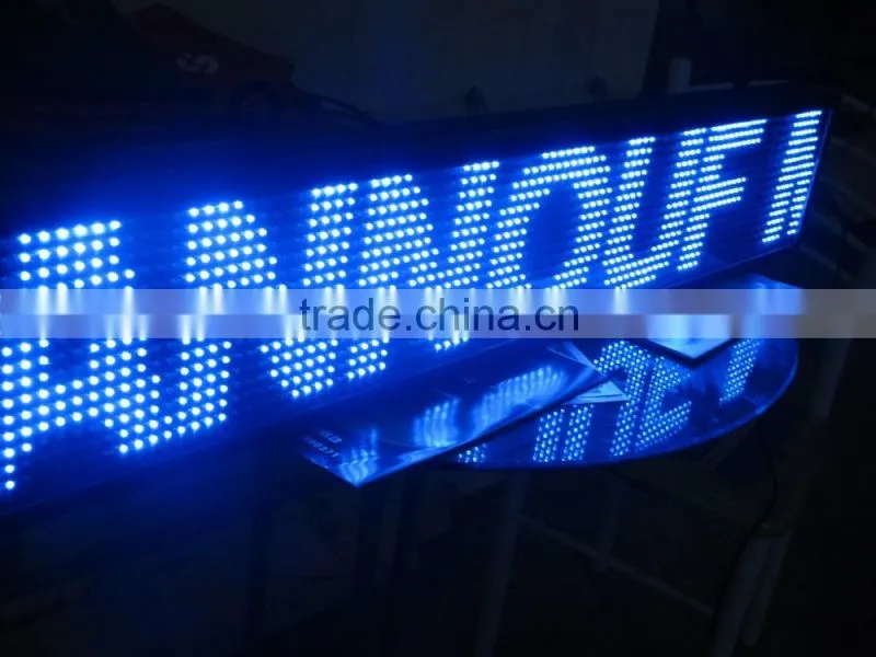 Single green P10 LED Module 32x16 Pixel Pitch LED Display Screen
