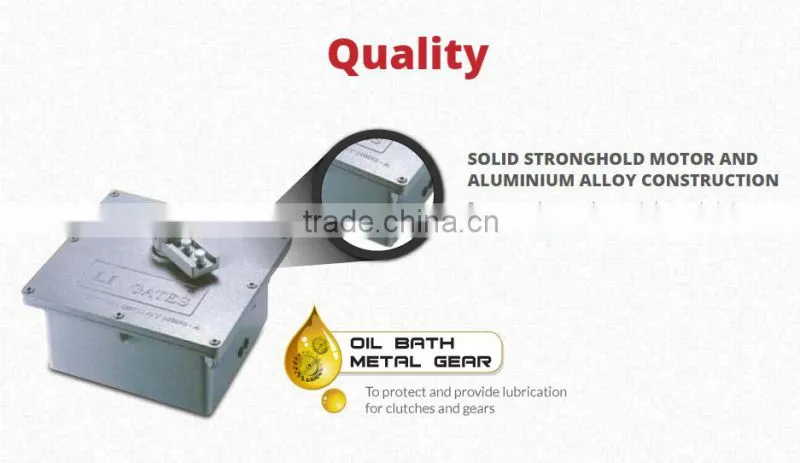 Automatic Underground Swing Gate from Best Industry Supplier