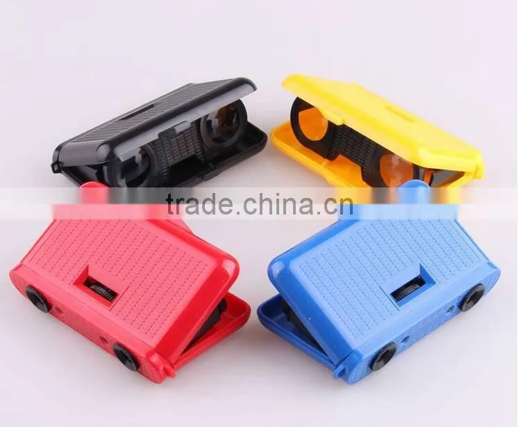 Customized gifts plastic folding binocular