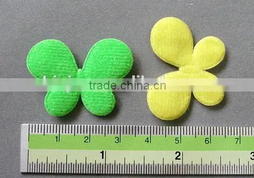 Mix Butterfly Fabric Padded Applique Embellishments
