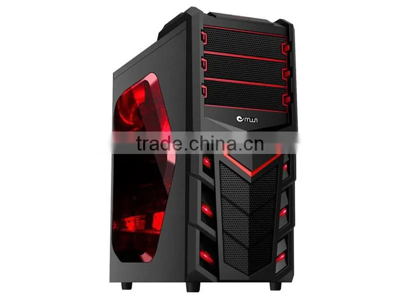 transparent side panel SPCC gaming computer case