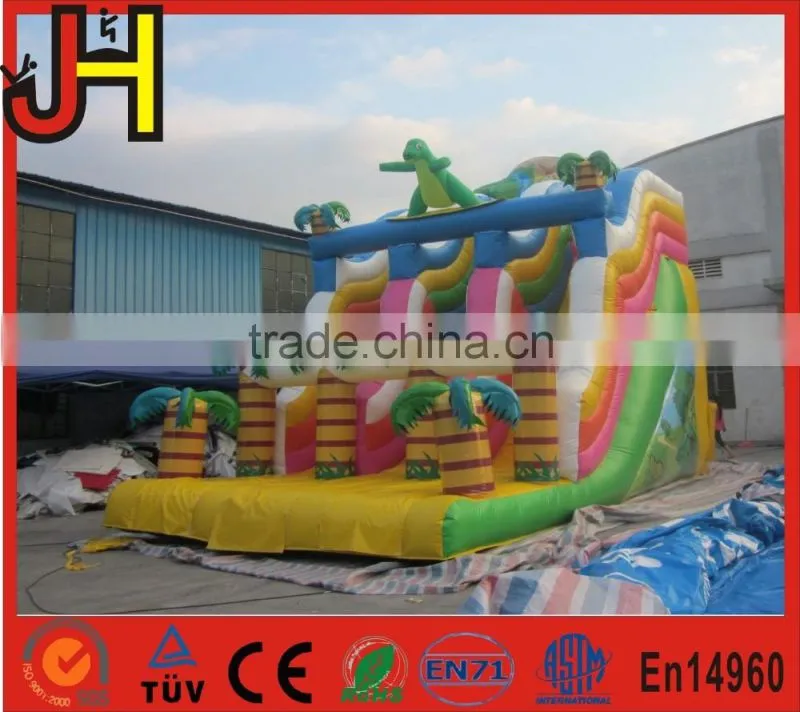 Hot Selling Inflatable Dinosaur Slide for Kids Amusement