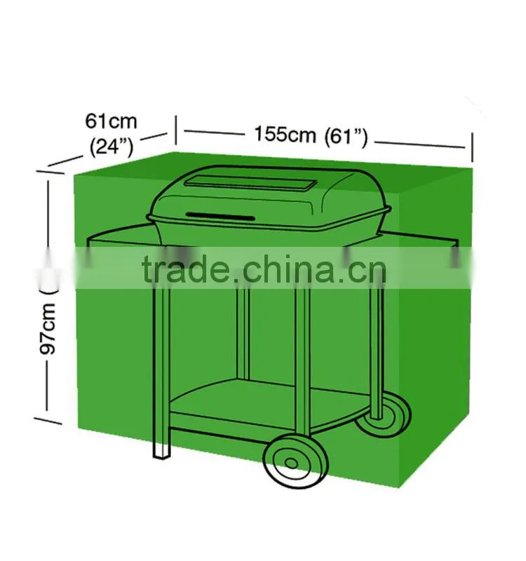 2015 POPULAR PRODUCTS BBQ BUDDY PE HOODED BBQ COVER
